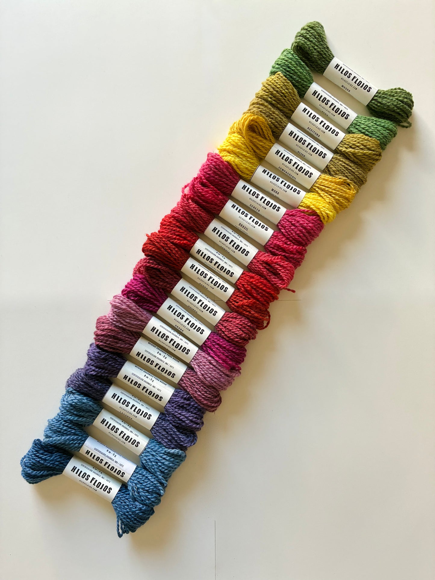 ✨ Set de Merino Orgánico — 20 colores ✨