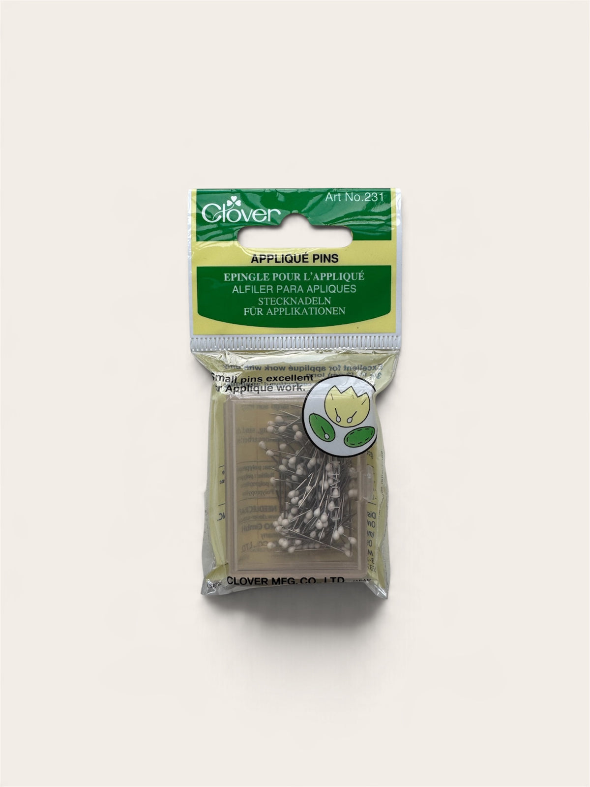 Alfileres para aplicaciones Clover
