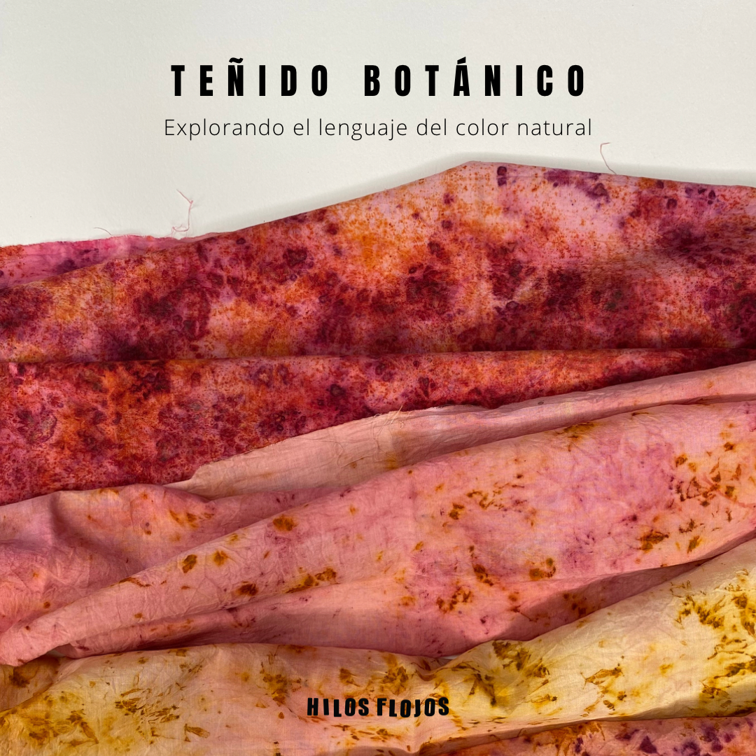 Taller presencial de teñido botánico
