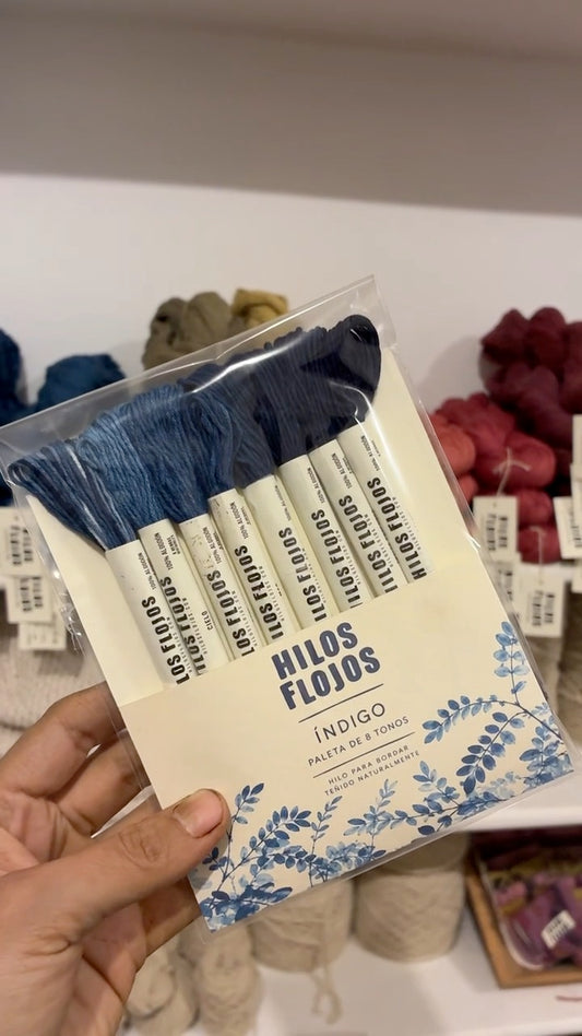 ✨ Serie Índigo — 8 madejas ✨