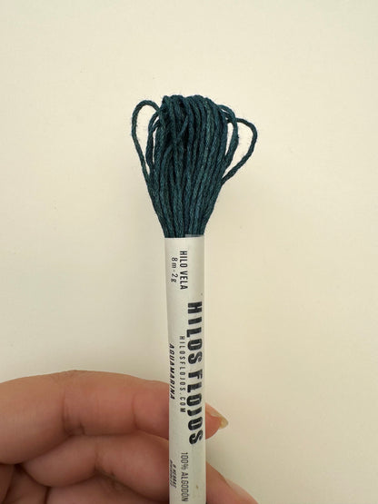 Hilo Vela · Mouliné · 8m | Gama de colores