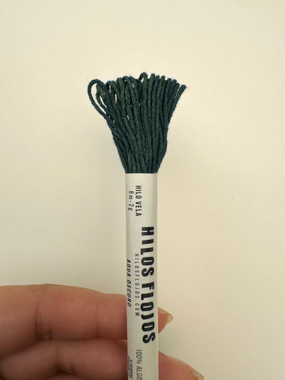 Hilo Vela · Mouliné · 8m | Gama de colores