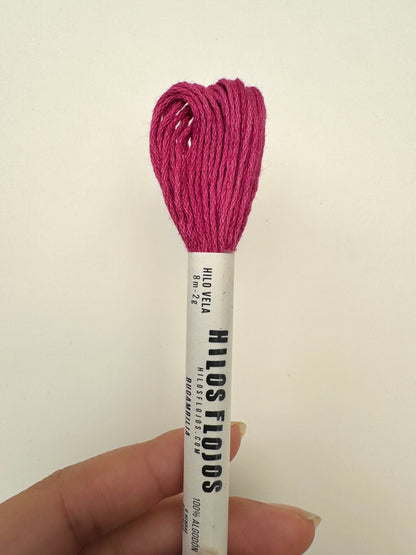 Hilo Vela · Mouliné · 8m | Gama de colores