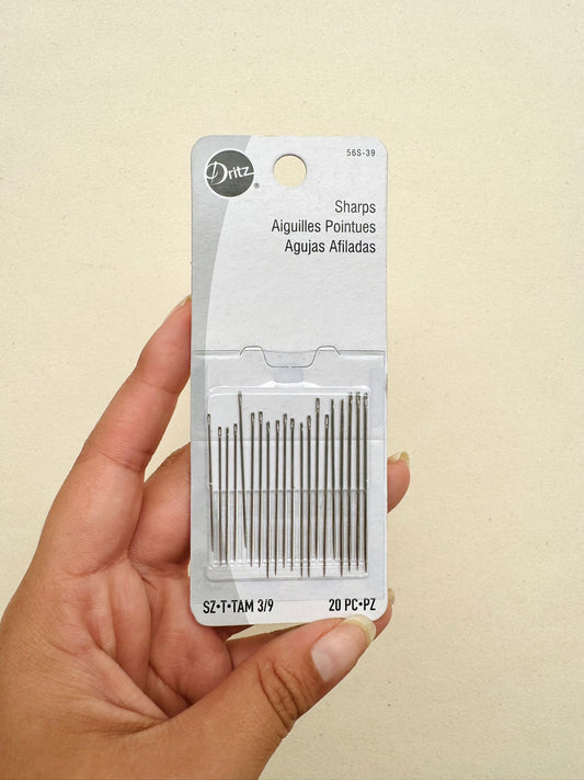 Agujas para Costura Dritz · Surtido 20 pz