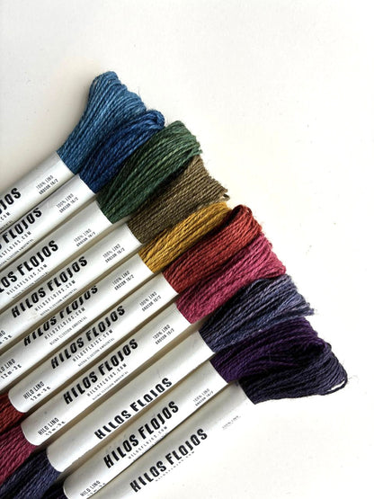 ✨ Set de Hilo de Lino Bockens 16/2 para Bordado ✨