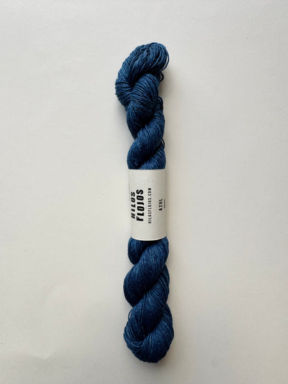 Seda Mulberry 100% — Teñida con tintes naturales