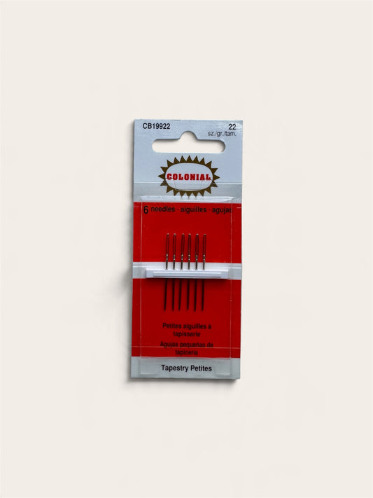Agujas Colonial Petites - 6 pzs