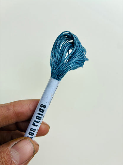 Hilo de Seda Mulberry teñida naturalmente