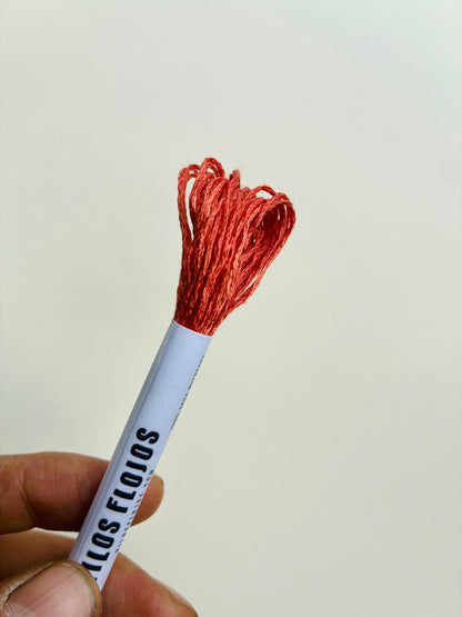 Hilo de Seda Mulberry teñida naturalmente