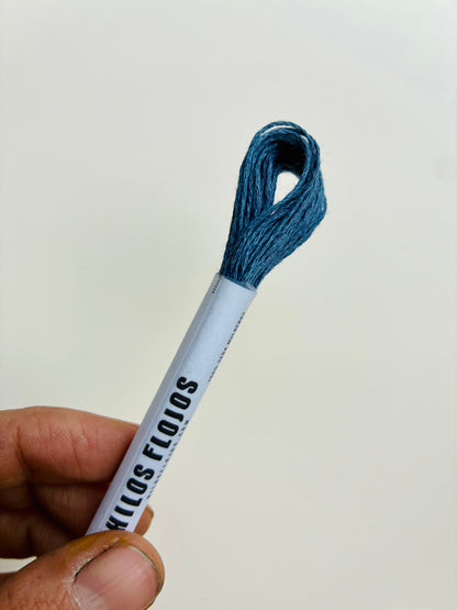 Hilo de Seda Mulberry teñida naturalmente