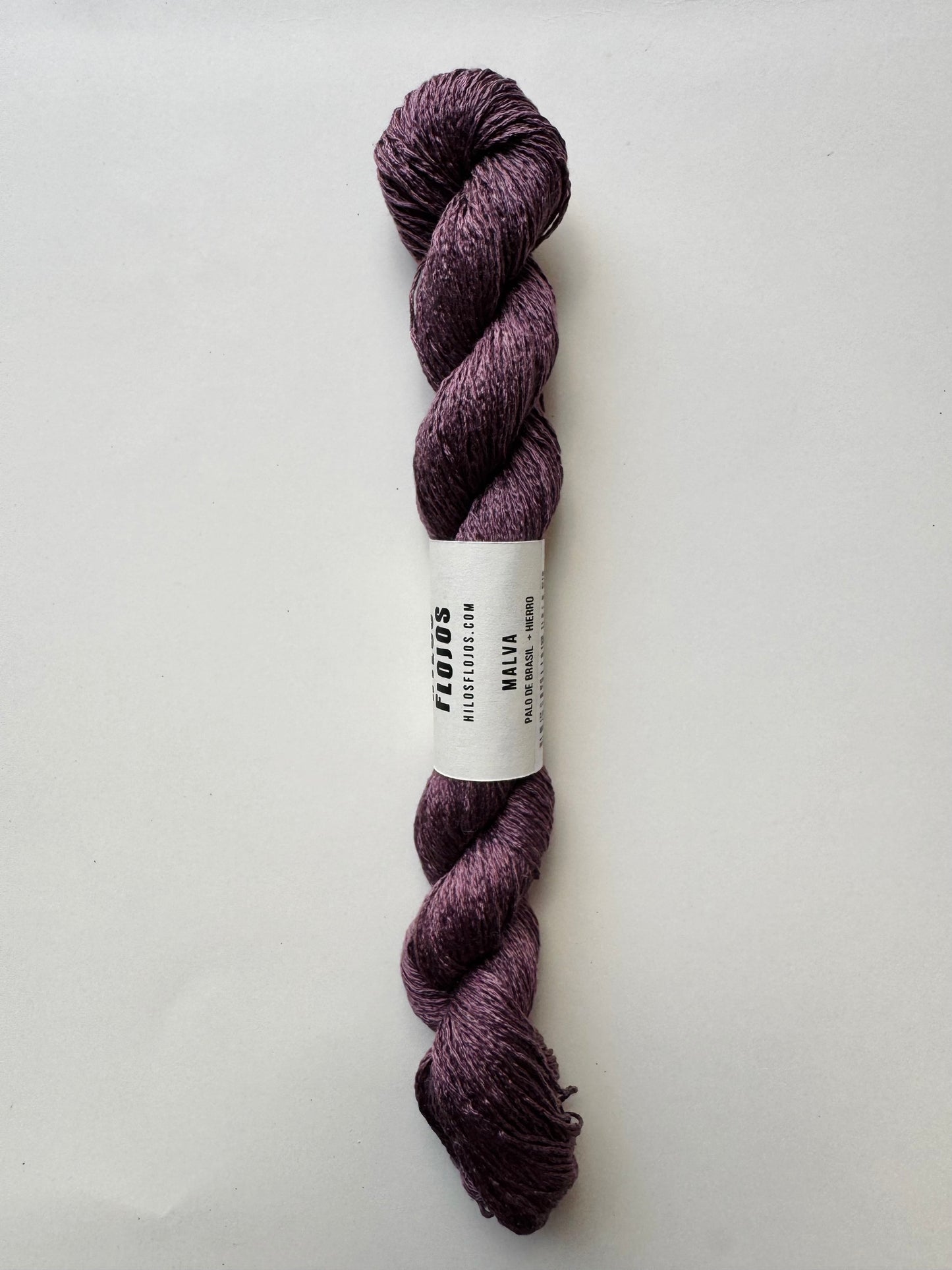 Seda Mulberry 100% — Teñida con tintes naturales