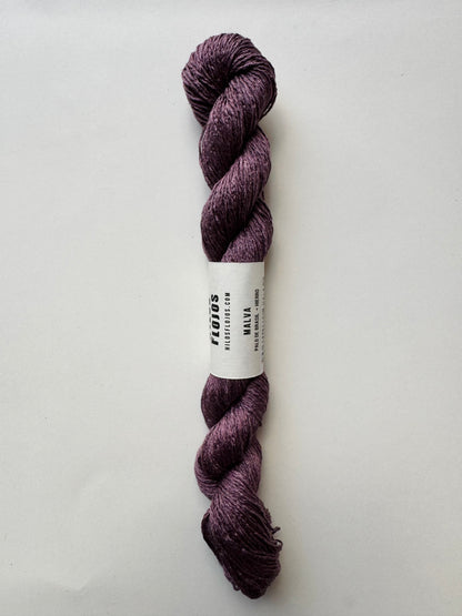 Seda Mulberry 100% — Teñida con tintes naturales