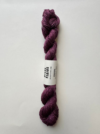 Seda Mulberry 100% — Teñida con tintes naturales
