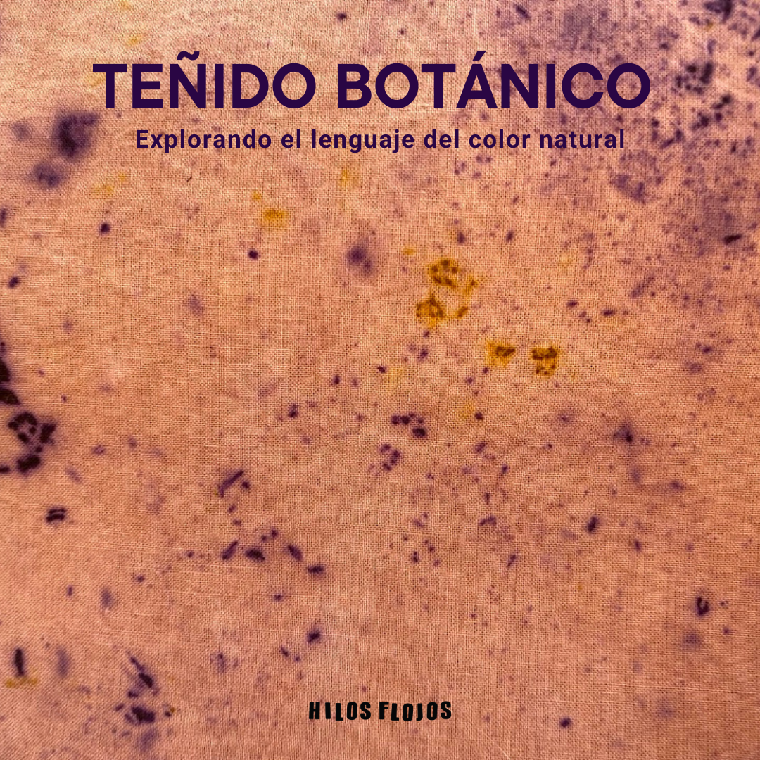 🌿 Teñido Botánico · Explorando texturas y color sobre tela